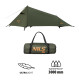 Намет туристичний двомісний NILS CAMP NC2502 ULTRA LIGHT SKYAIR, зелений