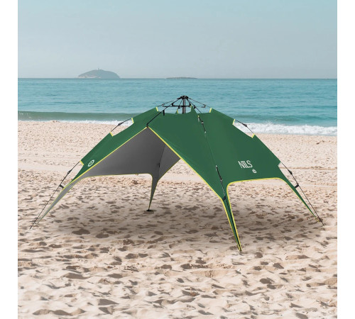 Намет туристичний двомісний NILS CAMP NC4801SHADOW, зелений 