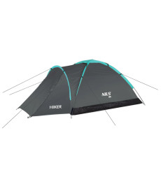Намет кемпінговий двомісний NILS CAMP NC6010 HIKER, сірий