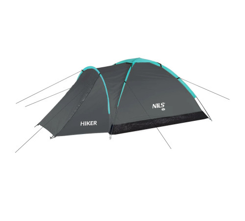 Намет кемпінговий двомісний NILS CAMP NC6010 HIKER, сірий