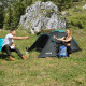 Намет кемпінговий двомісний NILS CAMP NC6010 HIKER, сірий