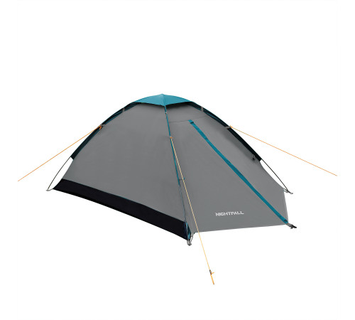 Намет кемпінговий двомісний NILS CAMP NC6033 NIGHTFALL, сіро-блакитний