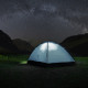 Намет кемпінговий двомісний NILS CAMP NC6033 NIGHTFALL, сіро-блакитний