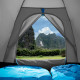 Намет кемпінговий двомісний NILS CAMP NC6033 NIGHTFALL, сіро-блакитний