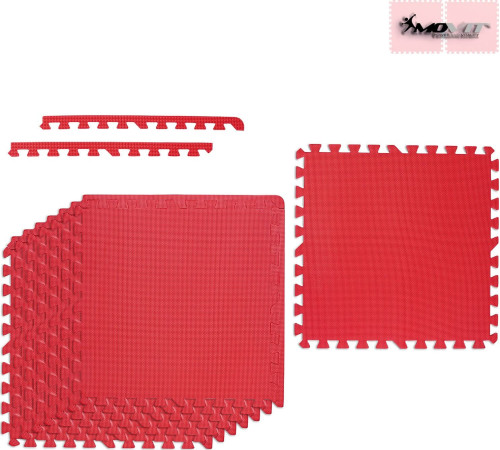 Килимок Movit RED PUZZLE 60 x 60 x 1,2 см - червоний Килимок Movit RED PUZZLE 60 x 60 x 1,2 см - червоний