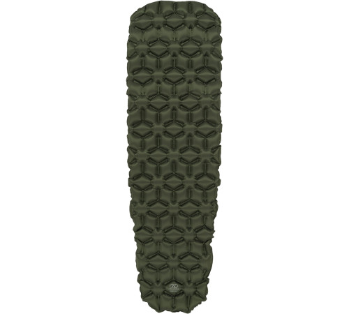 Килимок надувний Highlander Nap-Pak Inflatable Sleeping Mat 5 cm Olive (AIR071)