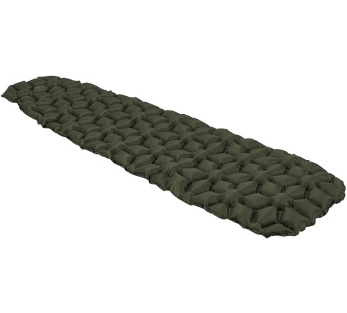 Килимок надувний Highlander Nap-Pak Inflatable Sleeping Mat 5 cm Olive (AIR071)