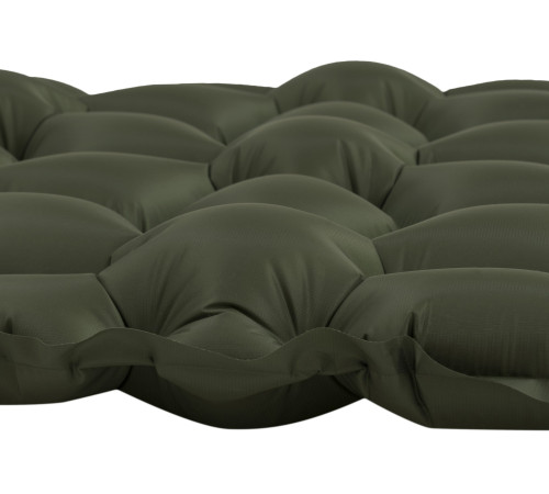 Килимок надувний Highlander Nap-Pak Inflatable Sleeping Mat 5 cm Olive (AIR071)