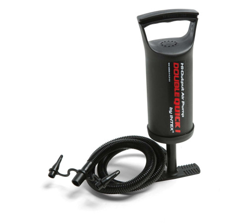 Надувний матрац INTEX 664108 з насосом 191 х 137 х 25 см, зелений