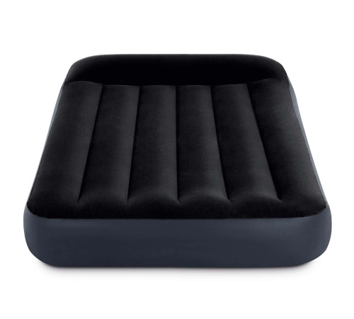 Надувний матрац INTEX 64141 з насосом 191 х 99 х 25 см, чорний