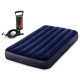 МАтрац надувний INTEX 64757 з насосом 191 х 99 х 25 см, синій