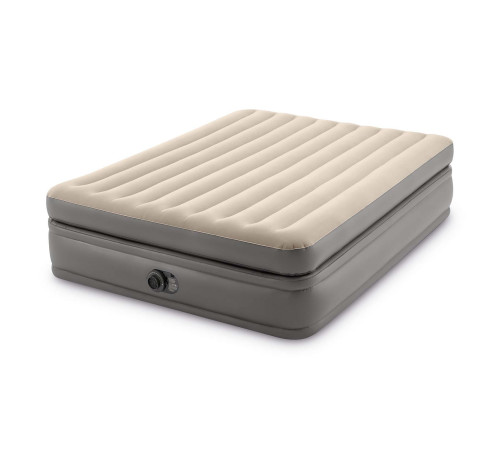Надувний матрац INTEX 64164ND з насосом 203 х 152 х 51 см, бежевий