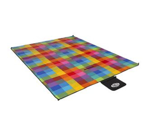 Килимок для пікніка NC2221 PE + ALU NILS CAMP 250x200 см - різнокольоровий Килимок для пікніка NC2221 PE + ALU NILS CAMP 250x200 см - різнокольоровий