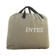 Матрац надувний Intex 64162ND 191x99x51 см сіро-бежевий + насос