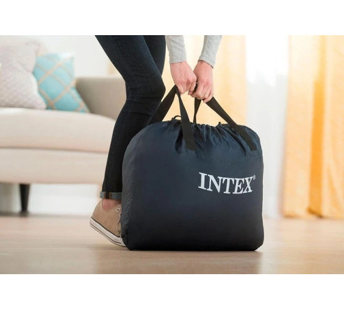Матрац надувний Intex 64426 191x99x46 см, бежевий Матрац надувний Intex 64426 191x99x46 см, бежевий