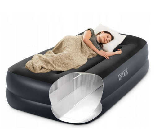 Надувний матрас Intex PILLOW REST 64122 (191 x 99 x 42см)