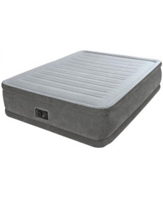 Матрац надувний Intex 64414 203x152x46 см, сірий