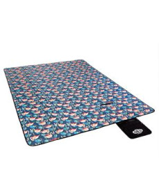 Килимок для пікніка NC8014 PE ALU NILS CAMP 220x200 см синє фламінго