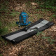 Килимок самонадувний NILS CAMP NC4340, 195 х 60 х 5 см - чорно-сірий