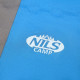 Килимок самонадувний NILS CAMP NC4340, 195 х 60 х 5 см - сіро-блакитний