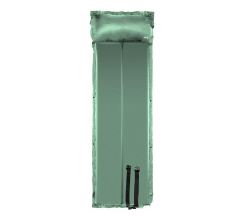 Килимок самонадувний NILS CAMP NC4008, 188 х 57 х 2,5 см - зелений