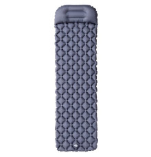 Килимок з насосом NILS CAMP NC4006, 190 х 58 х 5 см - сірий