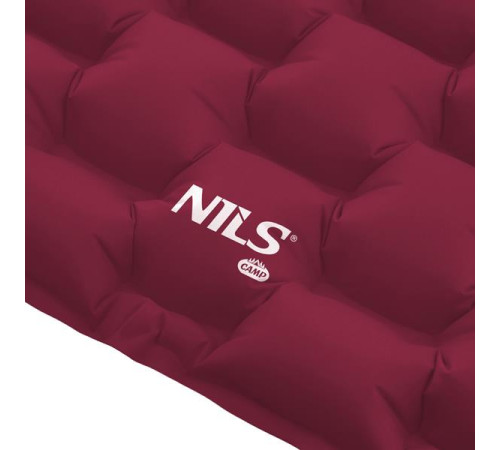 Килимок надувний NILS CAMP NC4007, 240 х 60 х 5 см - бордовий Килимок надувний NILS CAMP NC4007, 240 х 60 х 5 см - бордовий