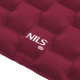 Килимок надувний NILS CAMP NC4007, 240 х 60 х 5 см - бордовий