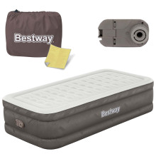 Materac dmuchany 191x97x46 cm z wbudowaną pompką elektryczną Bestway 69048