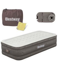 Materac dmuchany 191x97x46 cm z wbudowaną pompką elektryczną Bestway 69048