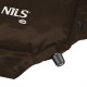 Килимок самонадувний з подушкою NILS CAMP NC4001, 190 х 63 х3,8 см - чорний