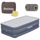 Матрац надувний Bestway 6713G з насосом 191 x 97 x 51 см, сірий