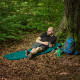 Килимок туристичний NILS CAMP NC4005, 193 х 56 х 5,5 см - темно-зелений
