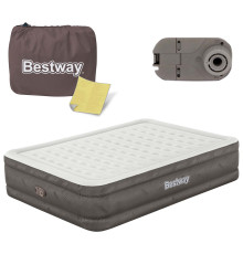 Materac dmuchany 203x152x46 cm z wbudowaną pompką elektryczną Bestway 69050
