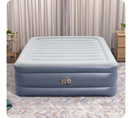 Materac dmuchany 203x152x51 cm z wbudowany pompką elektryczną Bestway 6713I