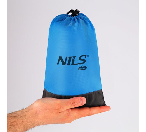Килимок NILS CAMP RIPSTOP NC1716, 200 х 210 - чорно-синій Килимок NILS CAMP RIPSTOP NC1716, 200 х 210 - чорно-синій