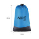 Килимок NILS CAMP RIPSTOP NC1716, 200 х 210 - чорно-синій