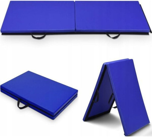 Гімнастичний матрац Costway 2 предметів SP37323BL 180 см x 60 см x 4 см синій Гімнастичний матрац Costway 2 предметів SP37323BL 180 см x 60 см x 4 см синій