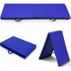 Гімнастичний матрац Costway 2 предметів SP37323BL 180 см x 60 см x 4 см синій
