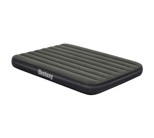 Матрац надувний Bestway 6713M 191x137 см, чорно-сірий