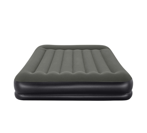 Матрац надувний Bestway 67699 203x152 см, чорно-сірий