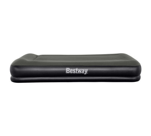 Матрац надувний Bestway 67699 203x152 см, чорно-сірий