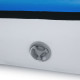 Килимок надувний гімнастичний inSPORTline Aircase 280x140 см, синьо-білий