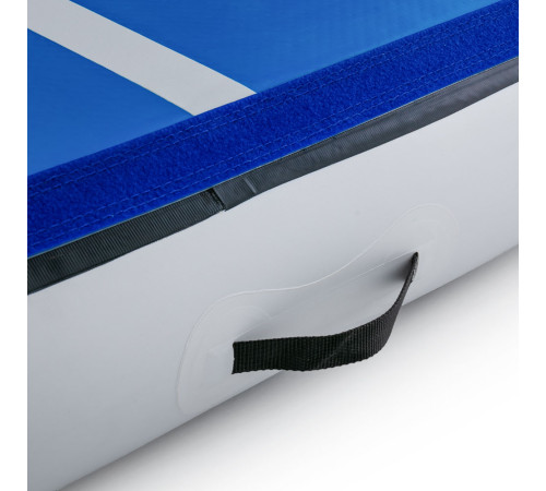 Килимок надувний гімнастичний inSPORTline Aircase 280x140 см, синьо-білий Килимок надувний гімнастичний inSPORTline Aircase 280x140 см, синьо-білий