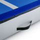 Килимок надувний гімнастичний inSPORTline Aircase 280x140 см, синьо-білий