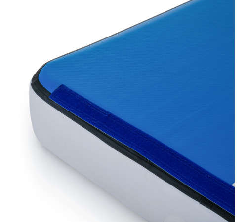 Килимок надувний гімнастичний inSPORTline Aircase 280x140 см, синьо-білий Килимок надувний гімнастичний inSPORTline Aircase 280x140 см, синьо-білий