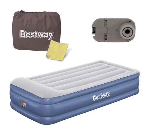 Матрац надувний Bestway 67628 з насосом 191x97x46 см