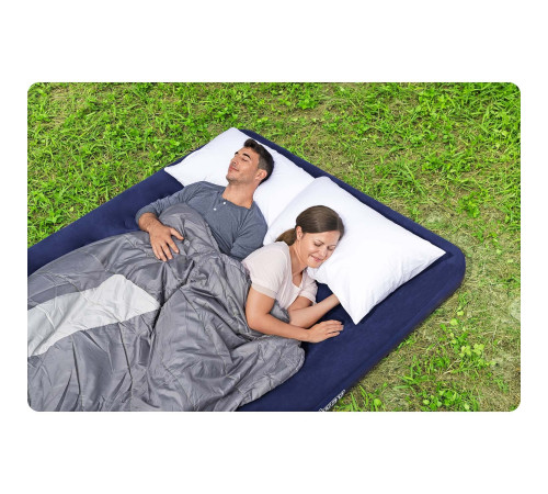Матрац надувний Bestway 67003 203x152 см, синій