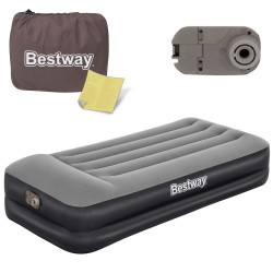 Матрац надувний Bestway 67401 з насосом 191x97x46 см