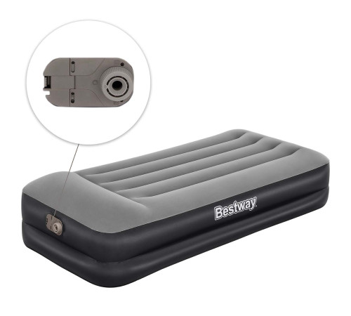 Матрац надувний Bestway 67401 з насосом 191x97x46 см Матрац надувний Bestway 67401 з насосом 191x97x46 см